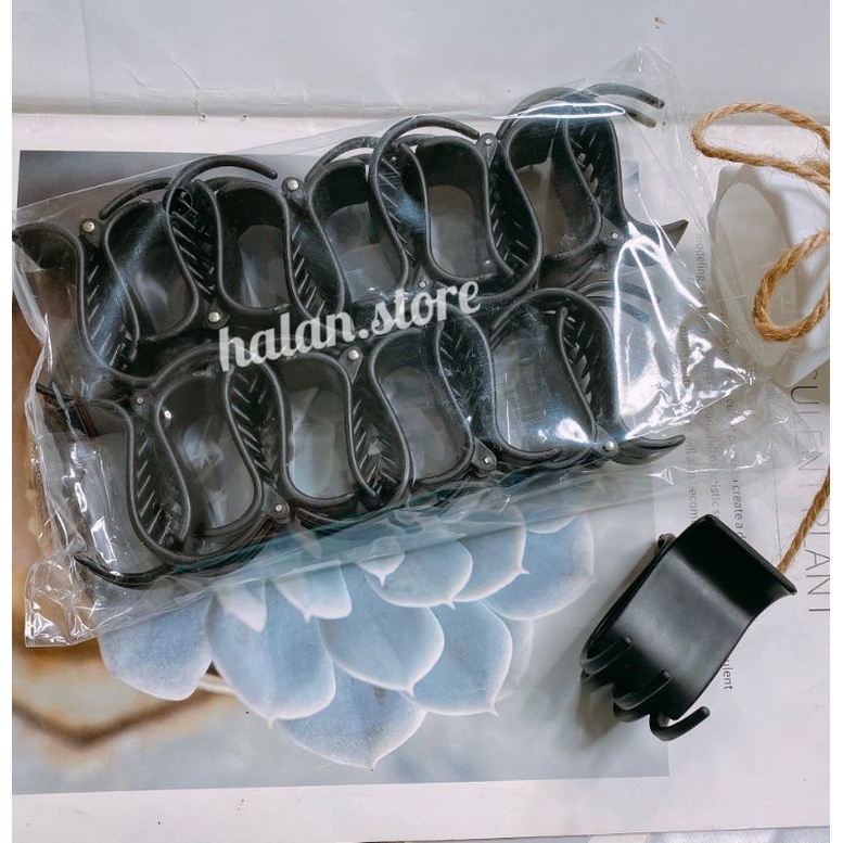 Vỉ kẹp càng cua 5 răng, 3 răng nhựa nhám,bóng