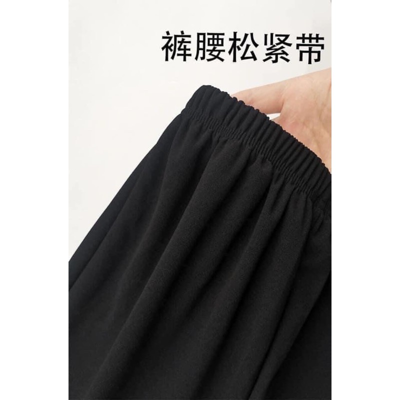 Quần suông ống rộng chất cát hàn | BigBuy360 - bigbuy360.vn