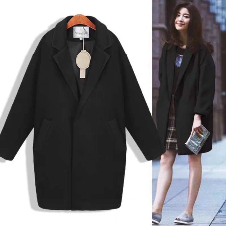 Áo Khoác Dạ Hàn Quốc, Áo Dạ Nữ Hàng Quảng Châu Chất Đẹp Form Ôm - Hàng nhập khẩu | BigBuy360 - bigbuy360.vn