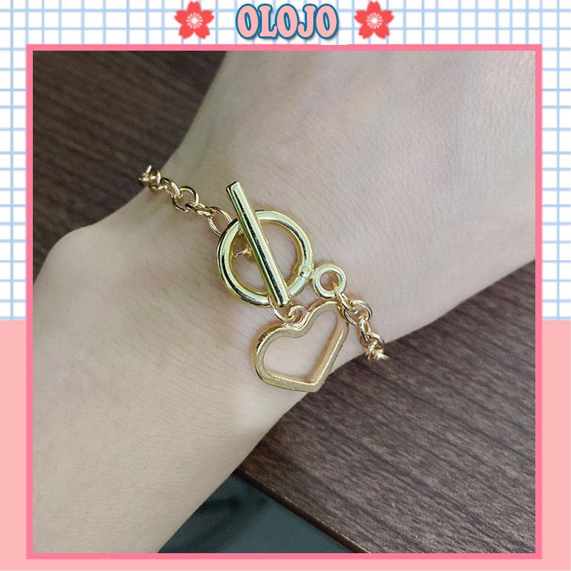 Vòng Cổ Choker Dây Kim Loại Dày Mặt Hình Trái Tim Phong Cách Hip Hop Punk Cổ Điển Dành Cho Nữ