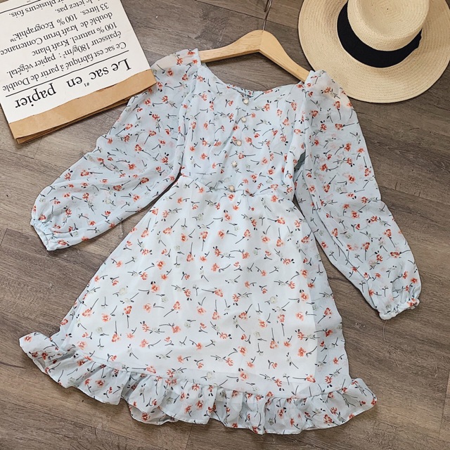 [Mã WARN20 giảm 20k đơn 150k] ĐẦM HOA NHÍ ĐUÔI CÁ | BigBuy360 - bigbuy360.vn