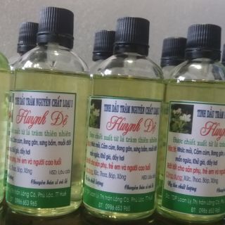 Tinh dầu tràm nguyên chất 100% Huynh Đệ chai 100ml