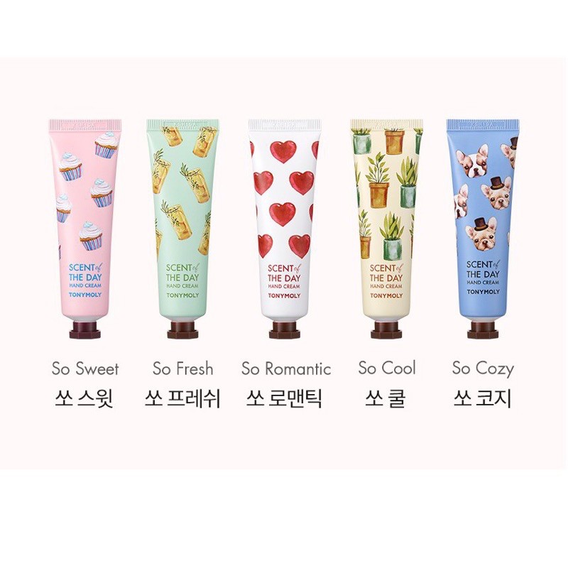 Kem dưỡng da tay Tonymoly Scent of The Day 30ml