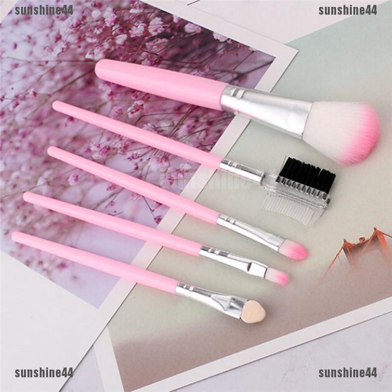 [Hàng mới về] Set 5 cọ trang điểm tán phấn mắt son môi làm đẹp dành cho nữ