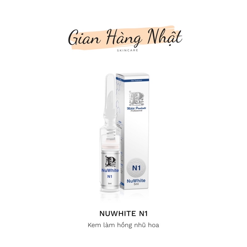 Kem Làm Hồng Nhũ Hoa Mibiti Prudente Nuwhite N1 5ml