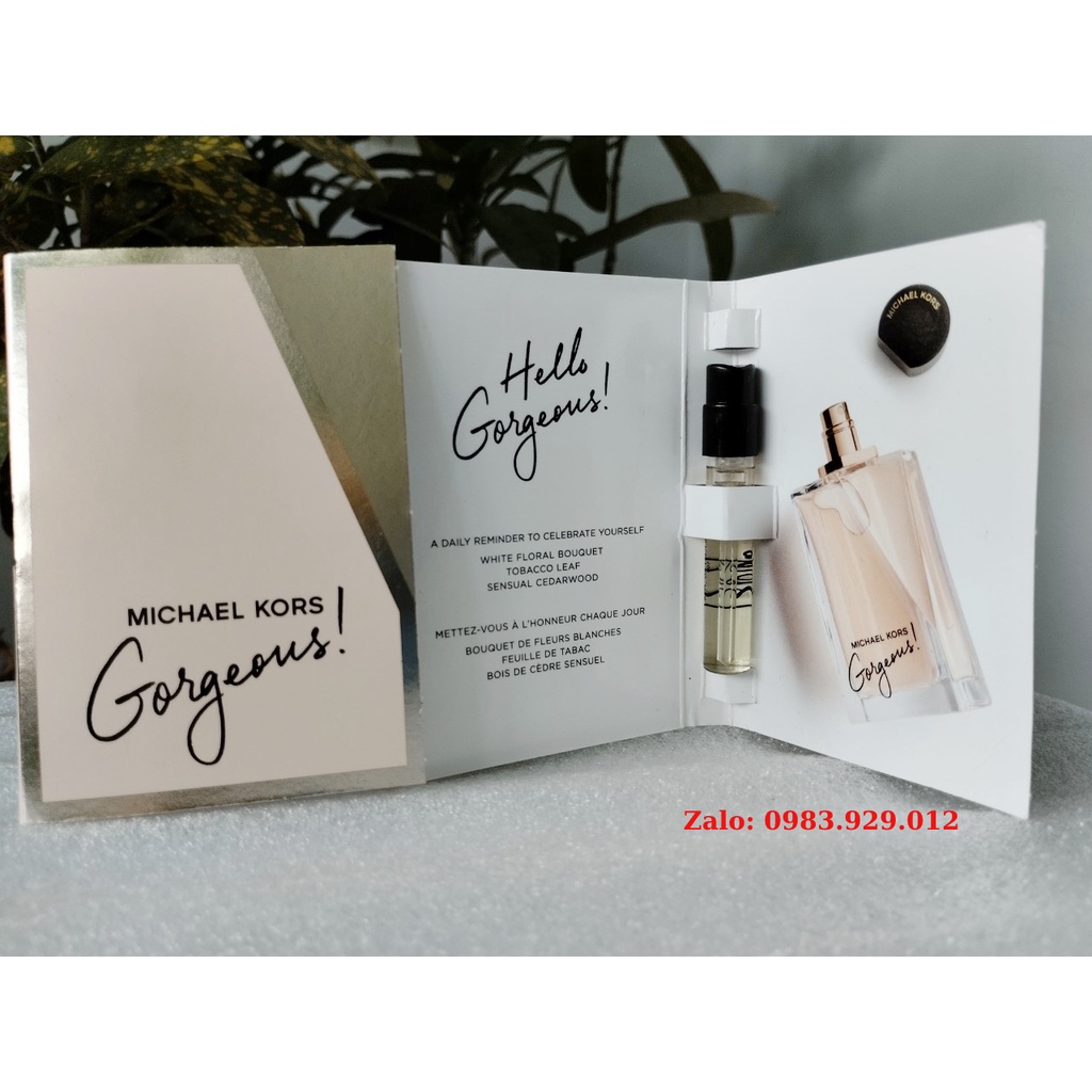 [Mẫu mới 2021] Vial nước hoa Nữ Michael Kors Gorgeous