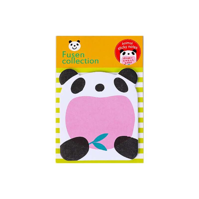 Set 20 Tờ Giấy Ghi Chú Họa Tiết Động Vật Dễ Thương Dành Cho Học Sinh