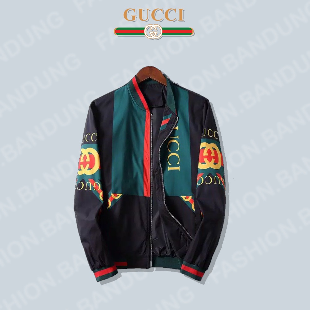 Áo Khoác BOMBER Nam Hàng Hiệu Gucci Cao Cấp (Gucci 2)