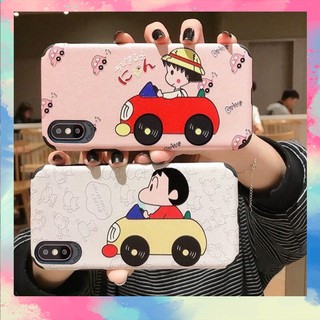 Ốp Lưng Iphone Da IMD chống bẩn, chống sốc Shin & Maruko - D026