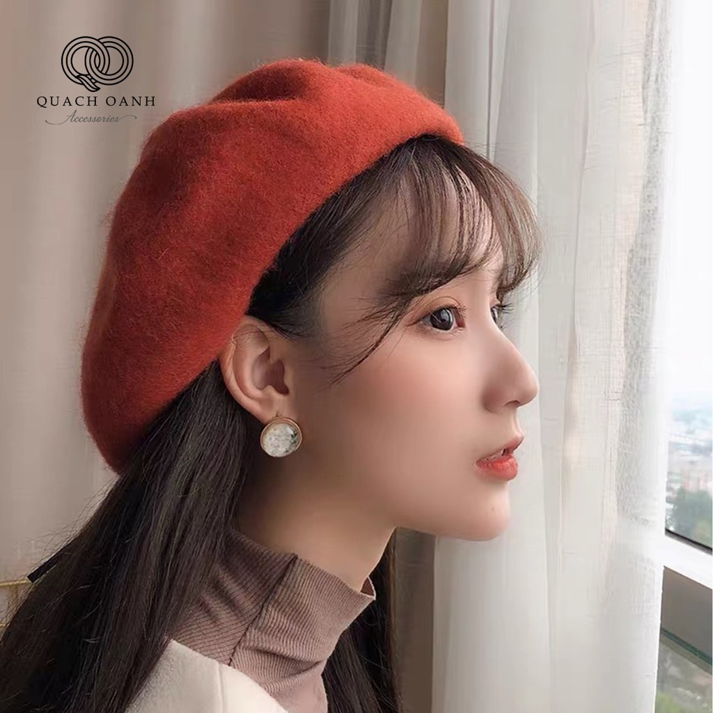 Mũ beret , Mũ nồi phong cách Hàn Quốc - MUL002