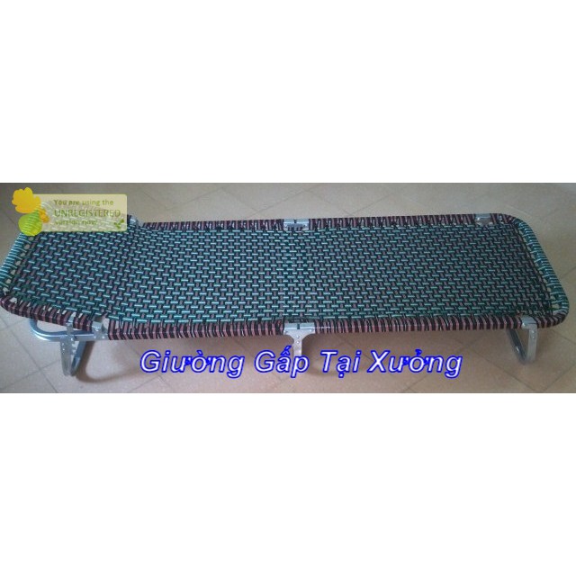 Giường Gấp Văn Phòng Tại xưởng khung tròn. | BigBuy360 - bigbuy360.vn