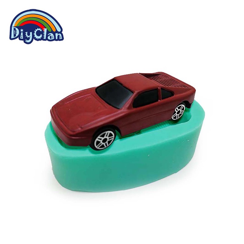 Khuôn Silicone Làm Bánh Tạo Hình Xe Hơi Thể Thao Sáng Tạo