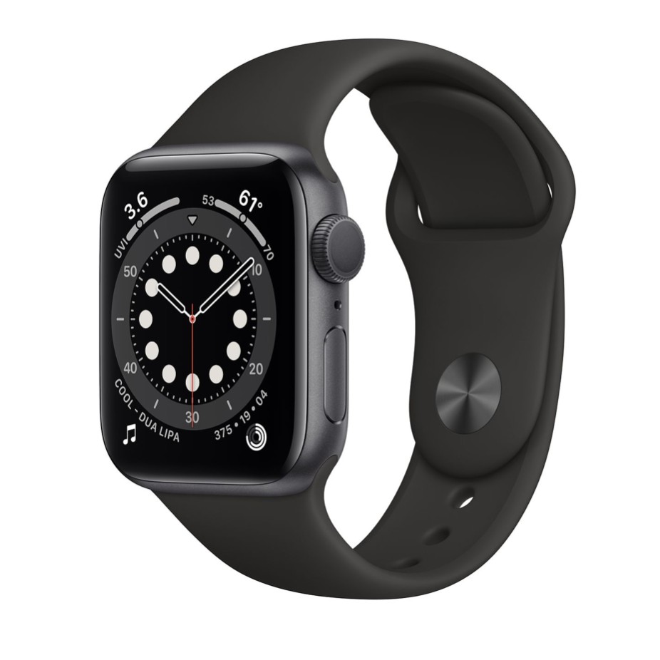 Đồng Hồ Apple Watch series 6 (GPS) viền nhôm dây cao su 40-44mm - mới 100% chưa active