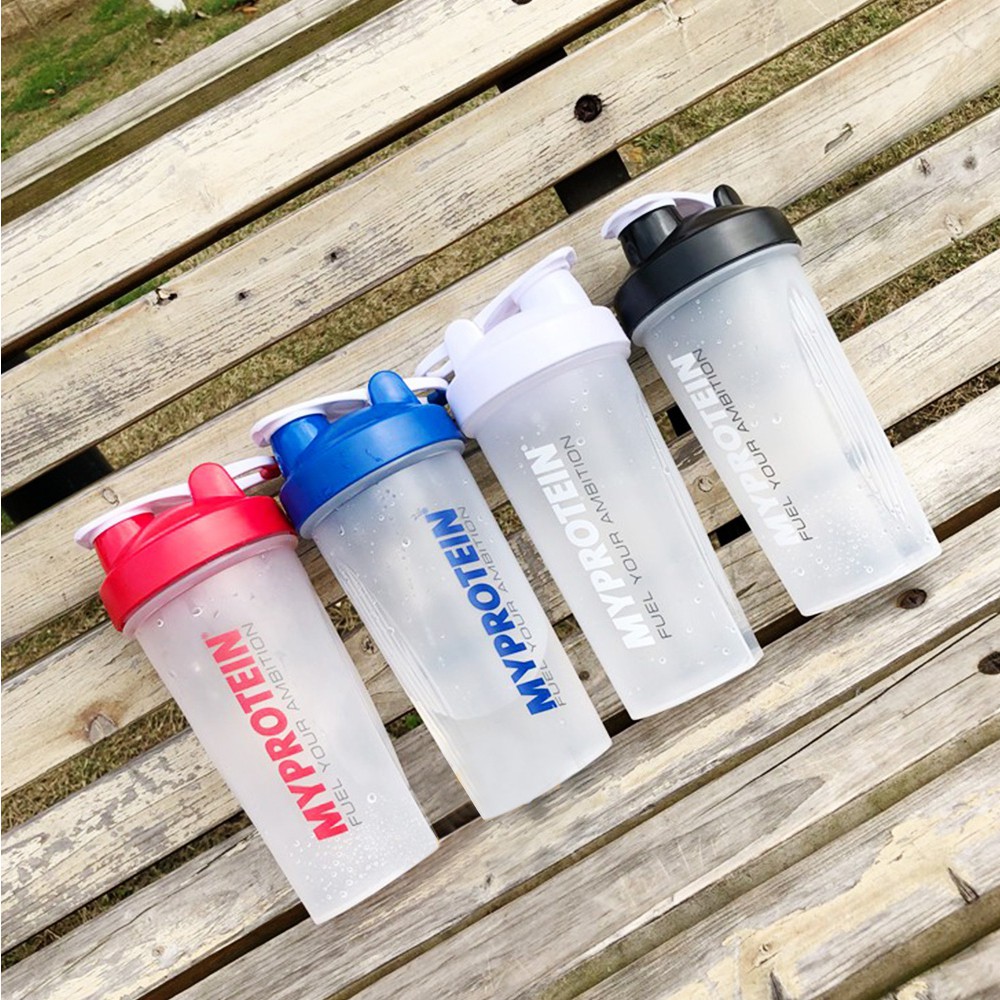 Bình lắc tập Gym ⚡FREE SHIP⚡ Bình Nước Thể Thao MYPROTEIN 600ML