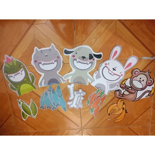 Đồ chơi học liệu: Thỏ ăn cà rốt