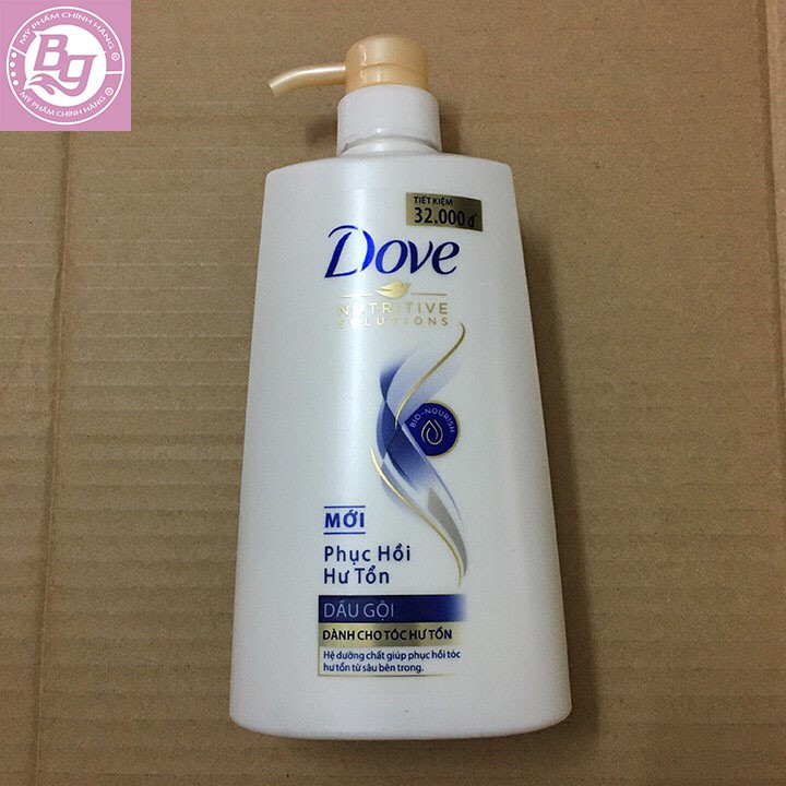 Dầu Gội Dove Phục Hồi Hư Tổn 650g