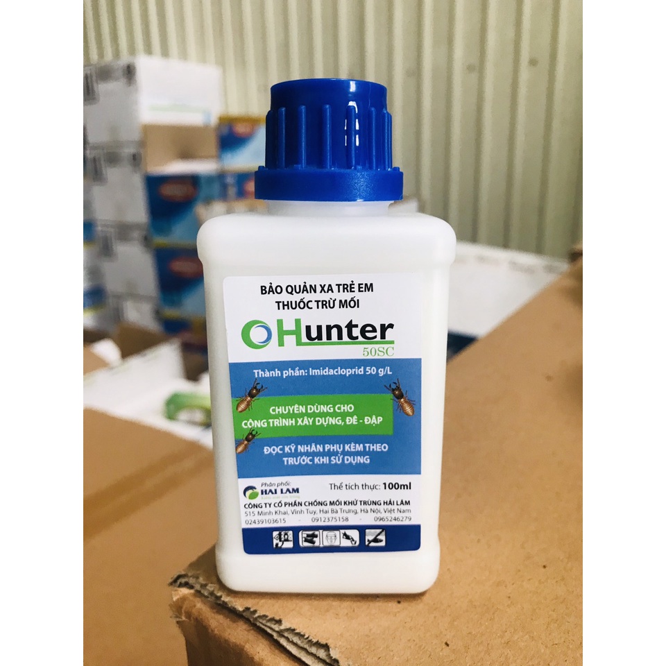 Thuốc diệt mối O'Hunter diệt mối tận gốc trong nhà và các công trình xây dựng
