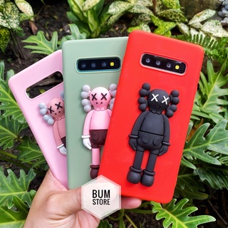 ỐP LƯNG SAMSUNG NOTE 10 PLUS / NOTE 10 / S10 / S10 Plus / S9 Plus / S8 Plus / S9 Logo KAWS Nổi 3D