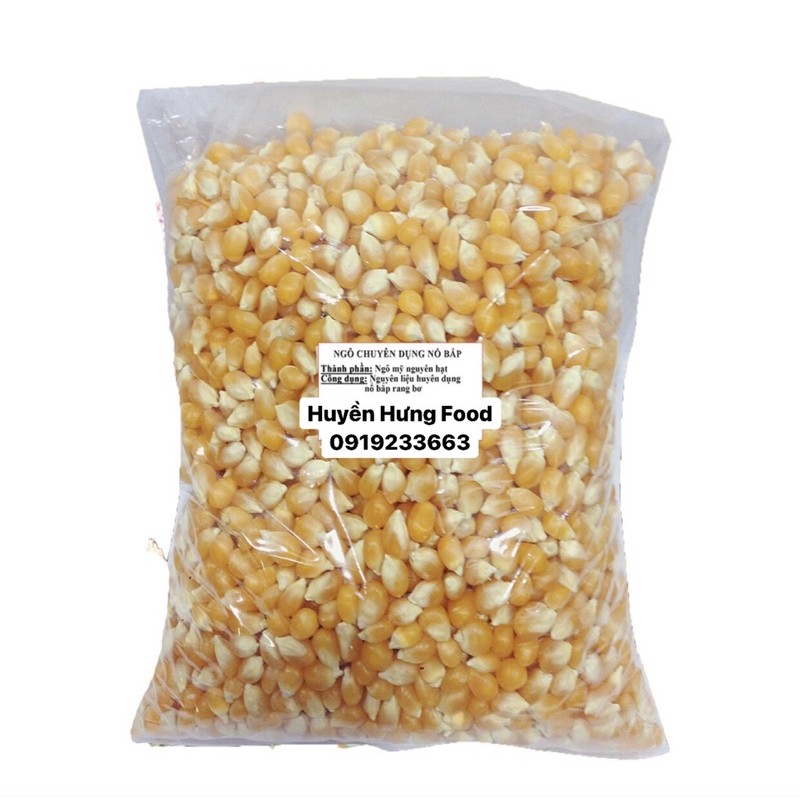 Ngô Nổ Mỹ / Ngô Nổ Làm Bắp Rang Bơ Gói 500gram-1kg