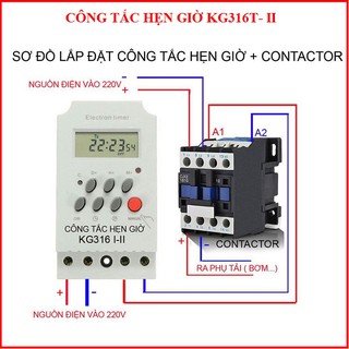 Thiết bị hẹn giờ điện tử thông minh KG 316T II