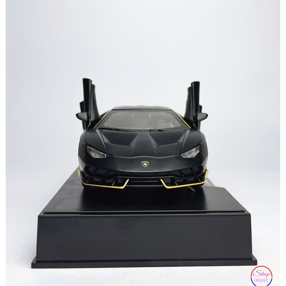 Xe đồ chơi mô hình sắt Lamborghini Lp770-4 TẶNG KÈM BIỂN SỐ tỉ lệ 1:32 hãng Miniauto