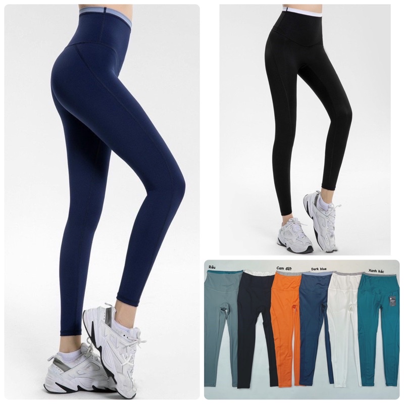 Quần Legging Dài Tập Gym Cạp Cao Nữ F21 Siêu Xinh