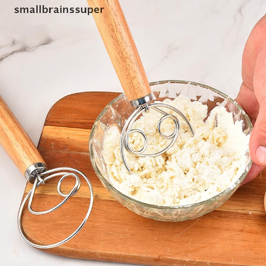 Cây Khuấy Bột Làm Bánh Cán Gỗ 13 Inch