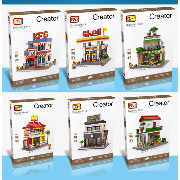 BILEGOX Lego nano LOZ-9033 NLG0003-2