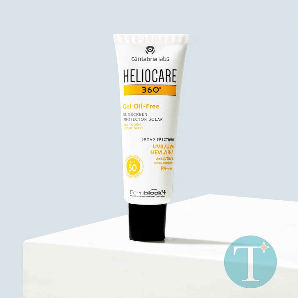 [TEM NEOASIA] HELIOCARE 360° Gel Oil Free SPF50 50mL - Gel Chống Nắng Không Nhờn Rít Dành Cho Mọi Loại Da.