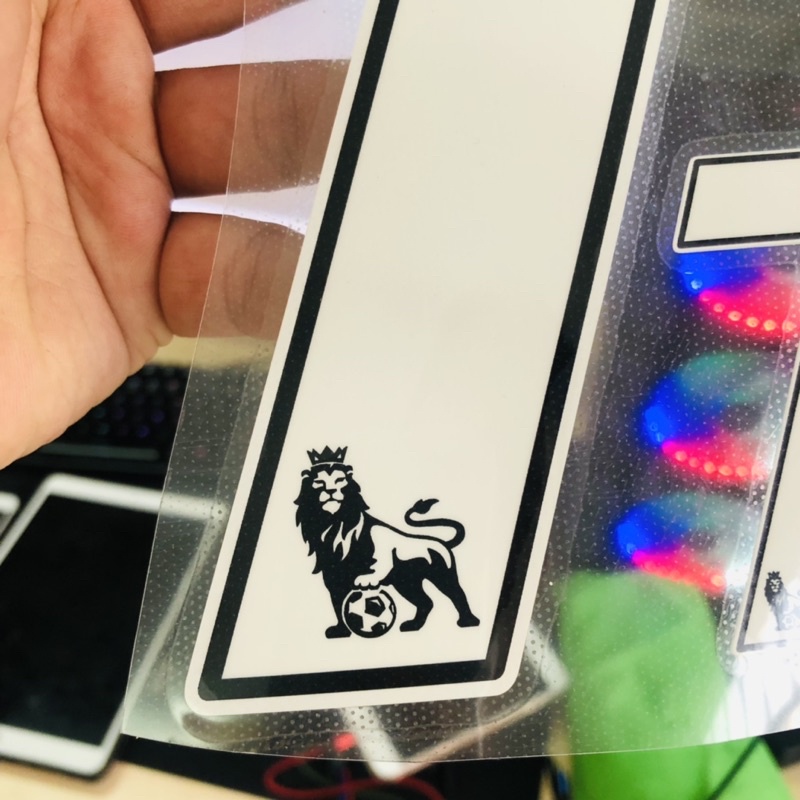 FONT SỐ NGOẠI HẠNG ANH IN ÁO ĐÁ - DECAL IN ÁO BÓNG ĐÁ LOẠI CAO CẤP MẪU RETRO