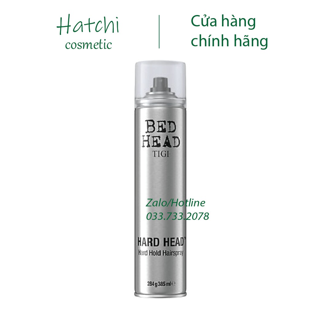 GÔM XỊT GIỮ NẾP CỨNG TIGI BED HEAD 385ML