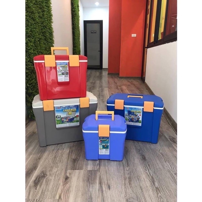 thùng đá giữ nhiệt song long dung tích 12L,20L,25L,30L đã có hàng đủ loại