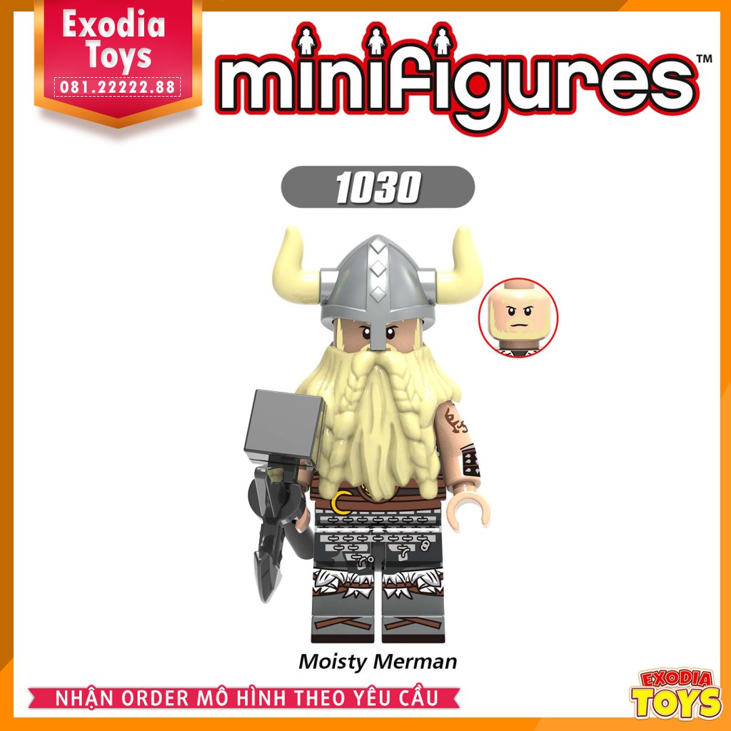 Xếp hình Minifigure nhân vật trò chơi sinh tồn Fortnite - Đồ Chơi Lắp Ghép Sáng Tạo - XINH X0228