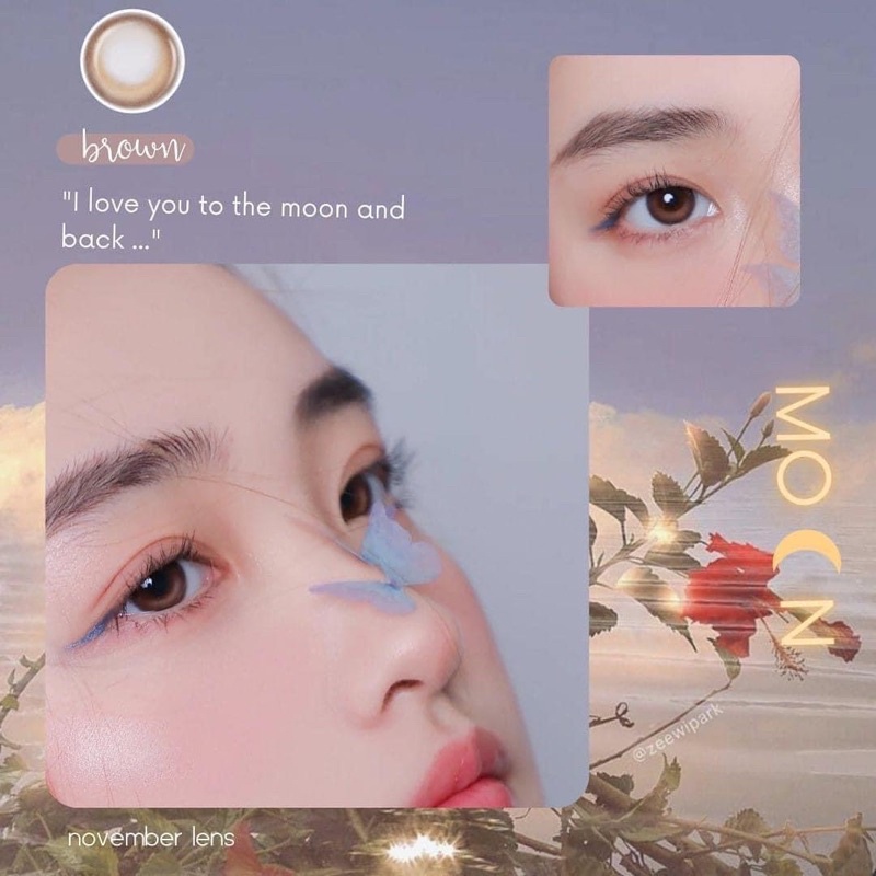 🌙 𝐿𝑒𝑛𝑠 𝑀𝑎𝑔𝑖𝑐 𝐻𝑜𝑙𝑒 𝐺𝑟𝑎𝑦🌙 Siêu phẩm xám sữa với thiết kế ánh trăng khuyết độc lạ | Pynielens ✨