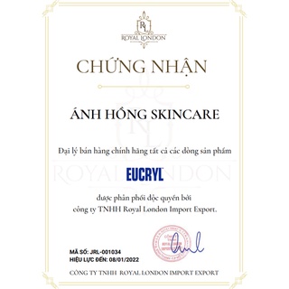 Kem Đánh Răng Bạc Hà Làm Trắng Eucryl Toothpaste 62g