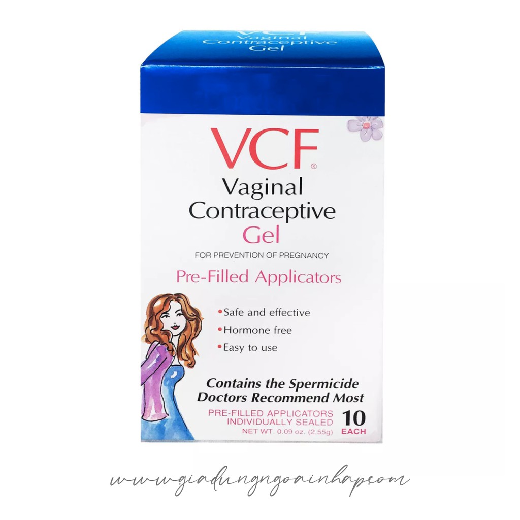 Gel tránh thai VCF Contraceptive (Bao bì mới 2021)