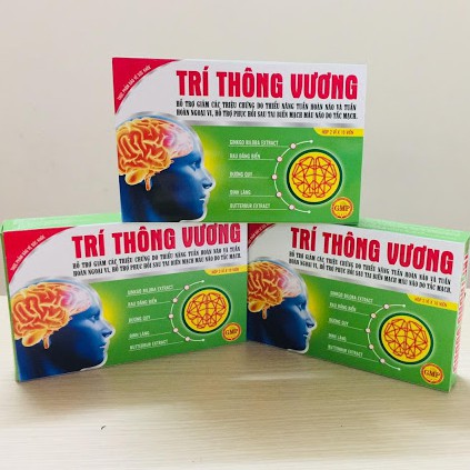 Trí Thông Vương – Hỗ trợ hoạt huyết dưỡng não, phục hồi sau tai biến