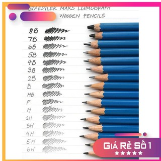CHÌ STAEDTLER(CHỌN B TỪ HB ĐẾN 9B)