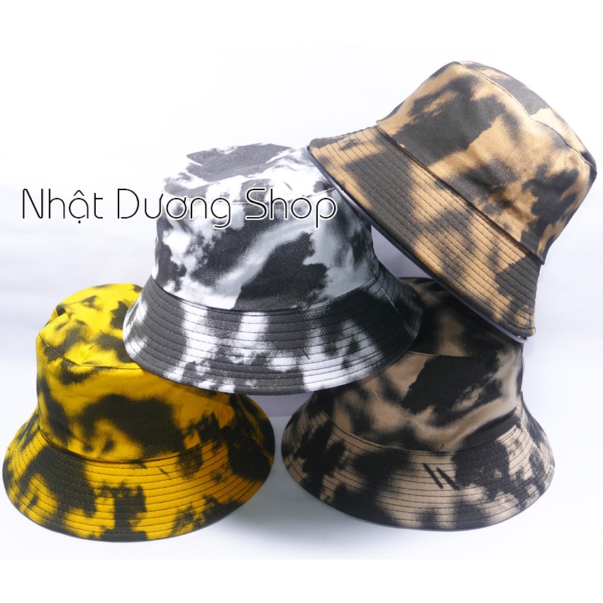 Nón Bucket - Mũ Tai Bèo Loang NiKe- 2 Mặt thời trang, nón bucket với chất liệu Kaki,cotton thoáng mát