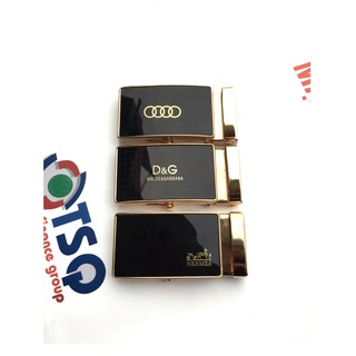 Combo ví thắt lưng da bò khóa lăn DaH2 DV5347D màu đen