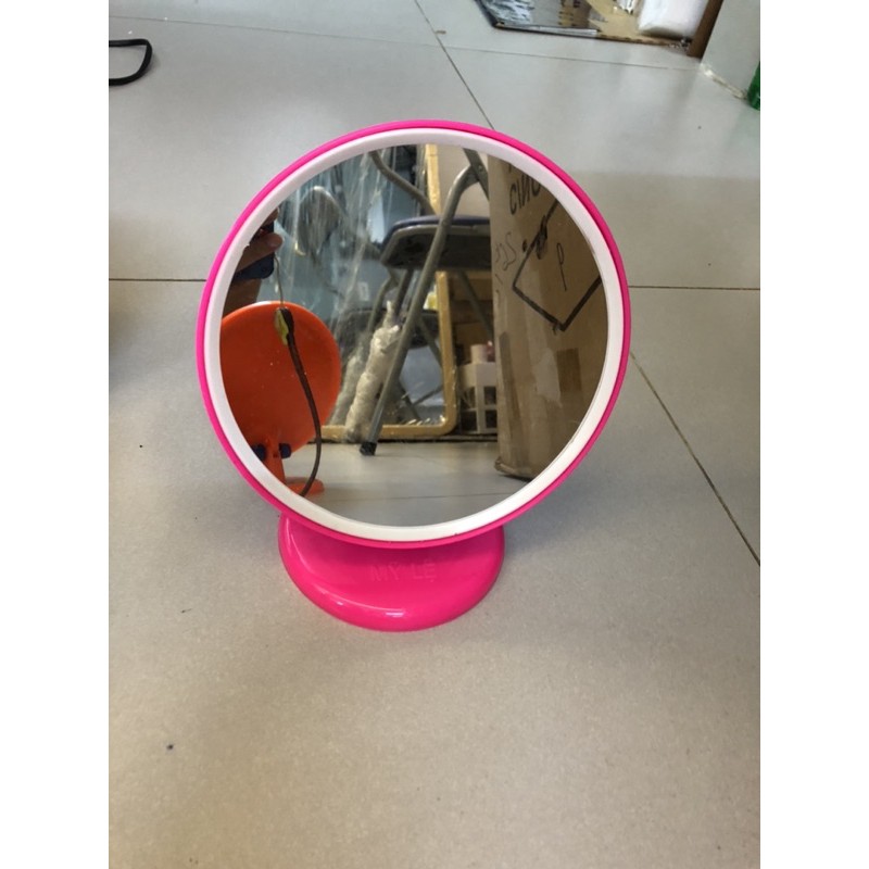 GƯƠNG TRANG ĐIỂM TRÒN VIỀN NHỰA 154