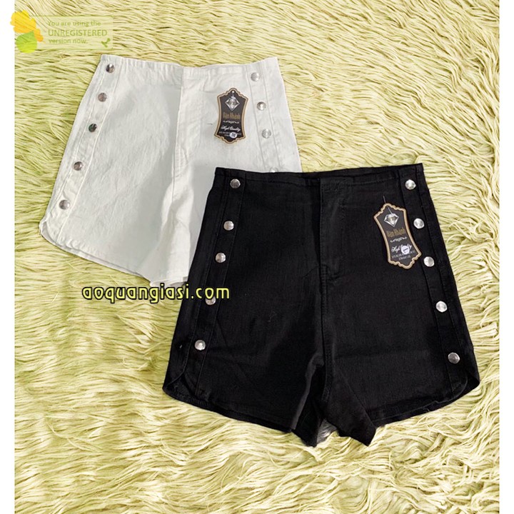 Quần short nữ kaki 2 hàng khuy mẫu 62 MT686