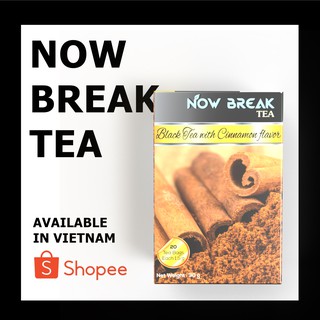 HSD T12 2023 01 hộp TRÀ Now Break Tea - hương QUẾ - 20 túi trà - CINNAMON BLACK TEA O SHOPEE