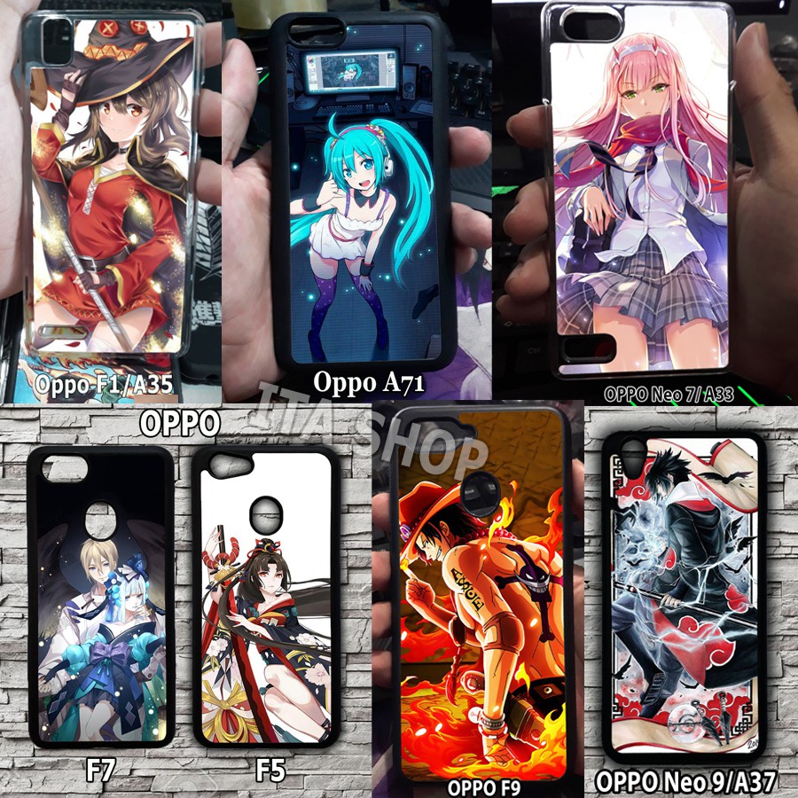 Ốp Lưng Điện Thoại Anime Theo Yêu Cầu - Oppo F9 A7 2018 F5 F7 F11 F11Pro  A71 A83 A3s A59/F1s F3 Neo9/A37 Neo9s/A39