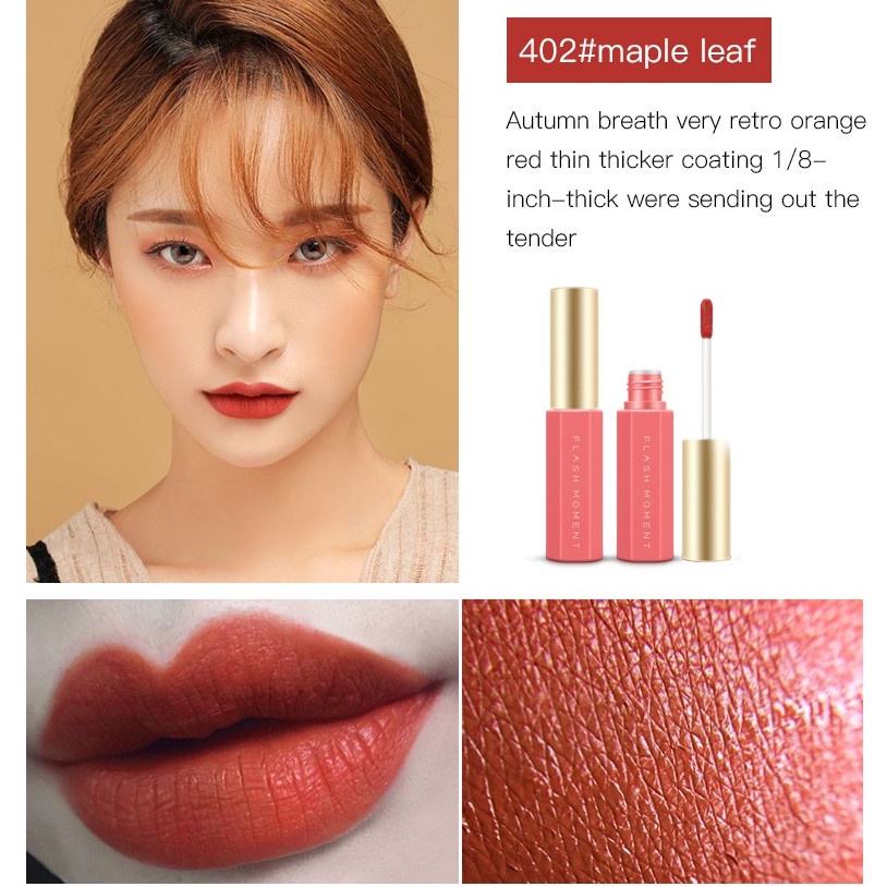 Son KEM lì Velvet Labial Glair Của Flash Moment Hàng Nội Địa Trung