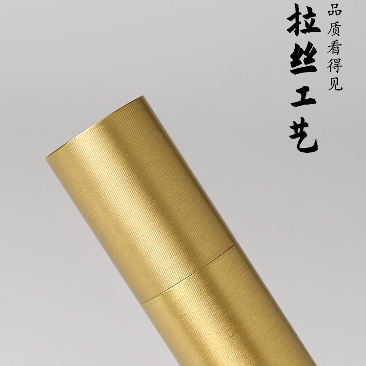 Ống Đốt Trầm Hương Bằng Đồng Thau 10g Dài 5g Phong Cách Cổ Điển