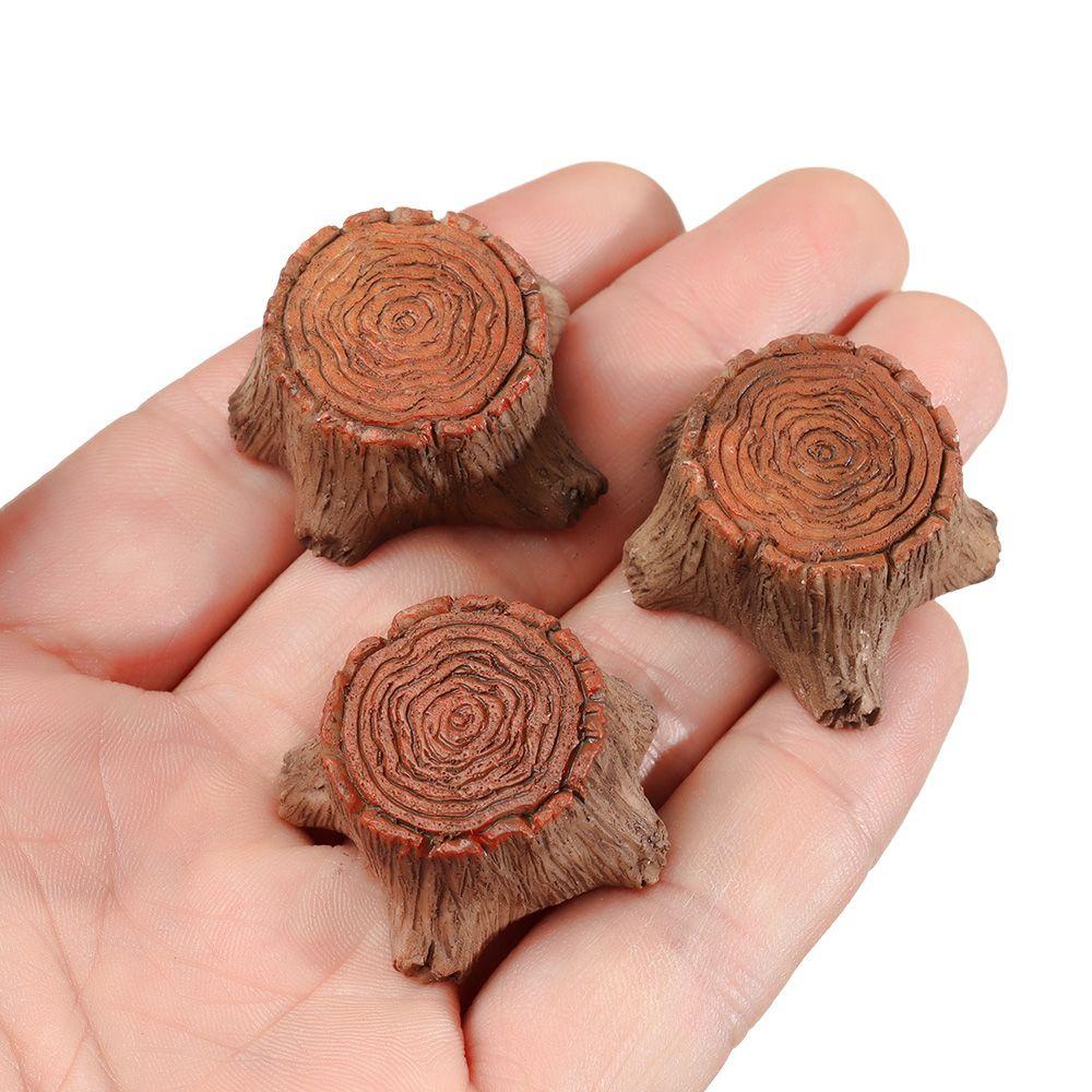 CONOPERY Mô Hình Ghế Đẩu Mini Trang Trí Sân Vườn