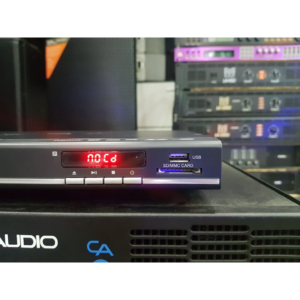 Đầu đĩa DVD LG DV532: Hình ảnh sắc nét qua cổng HDMI, đọc nhiều định dạng đĩa, không kén đĩa