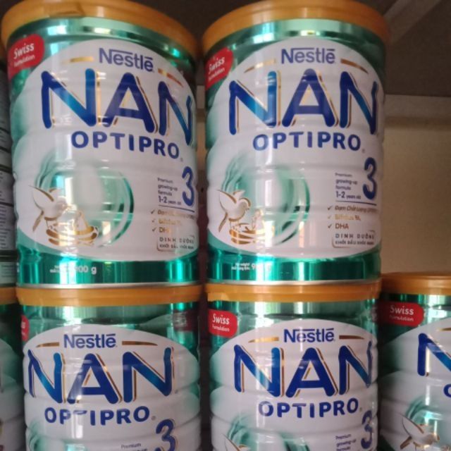 Nan Optipro 3 (900 g )cho trẻ từ 1 - 2 tuổi