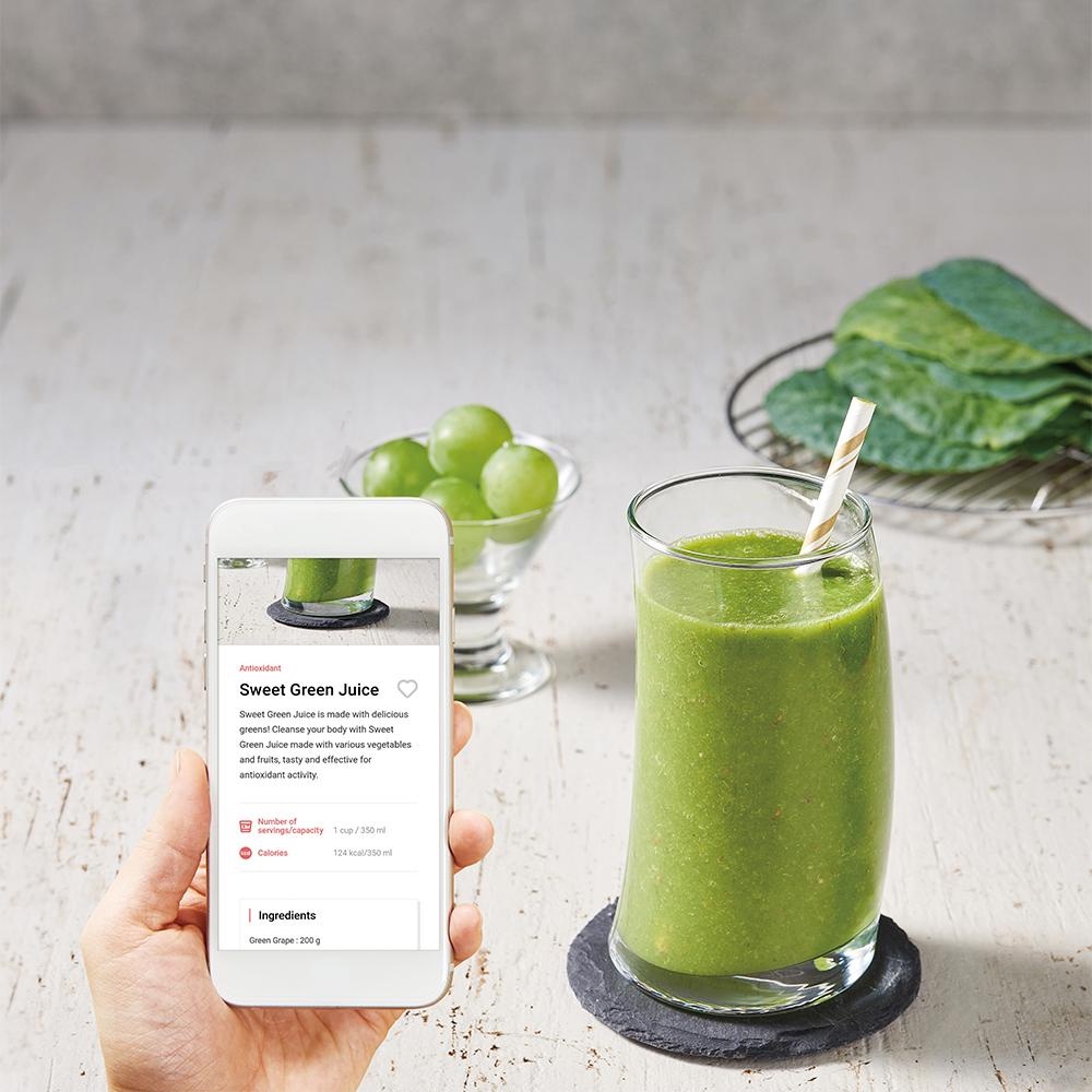 Máy ép trái cây tốc độ chậm thông minh Kuvings NS-2026BC  Màu xám - Hàng chính hãng